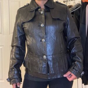 Genuine soft leather Guess Jacket